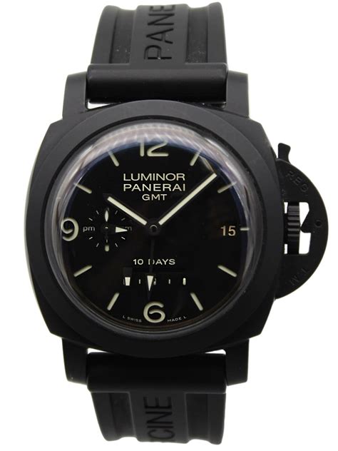 luminor panerai ceramic|Panerai Luminor gmt 44mm price.